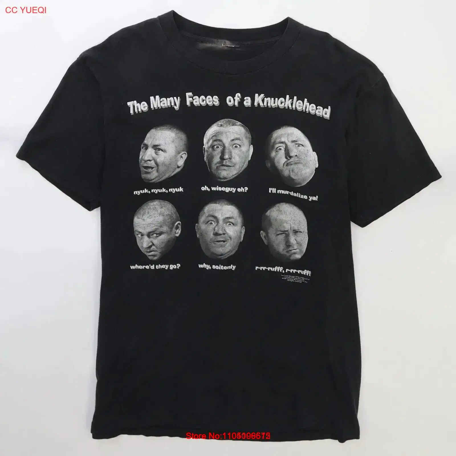 Face Wash Mens - Vintage Tres Stooges Muchos caras de