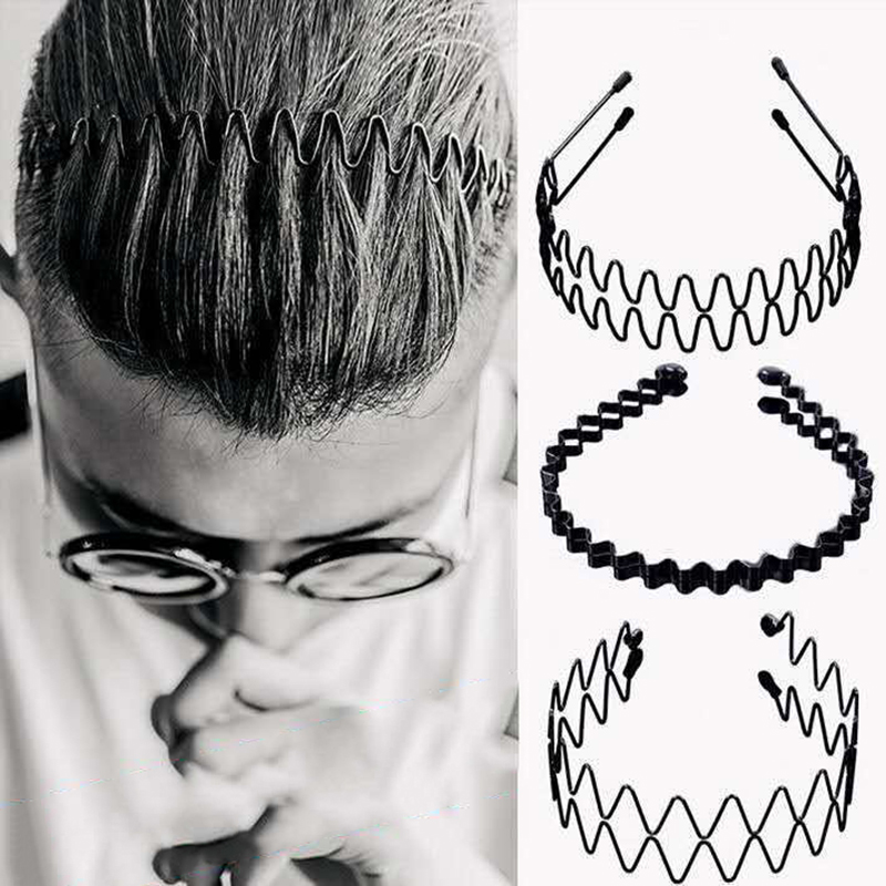 Face Wash Mens - Diadema unisex de metal con diseño