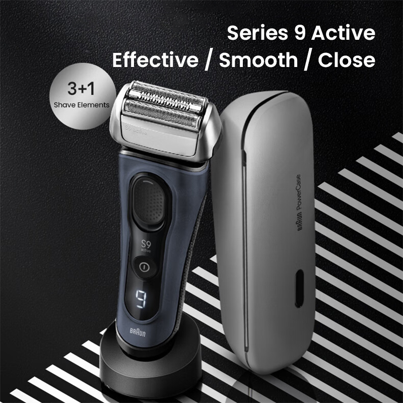 Men'S Grooming Uk - Afeitadora eléctrica Braun S9 Active 9023s,