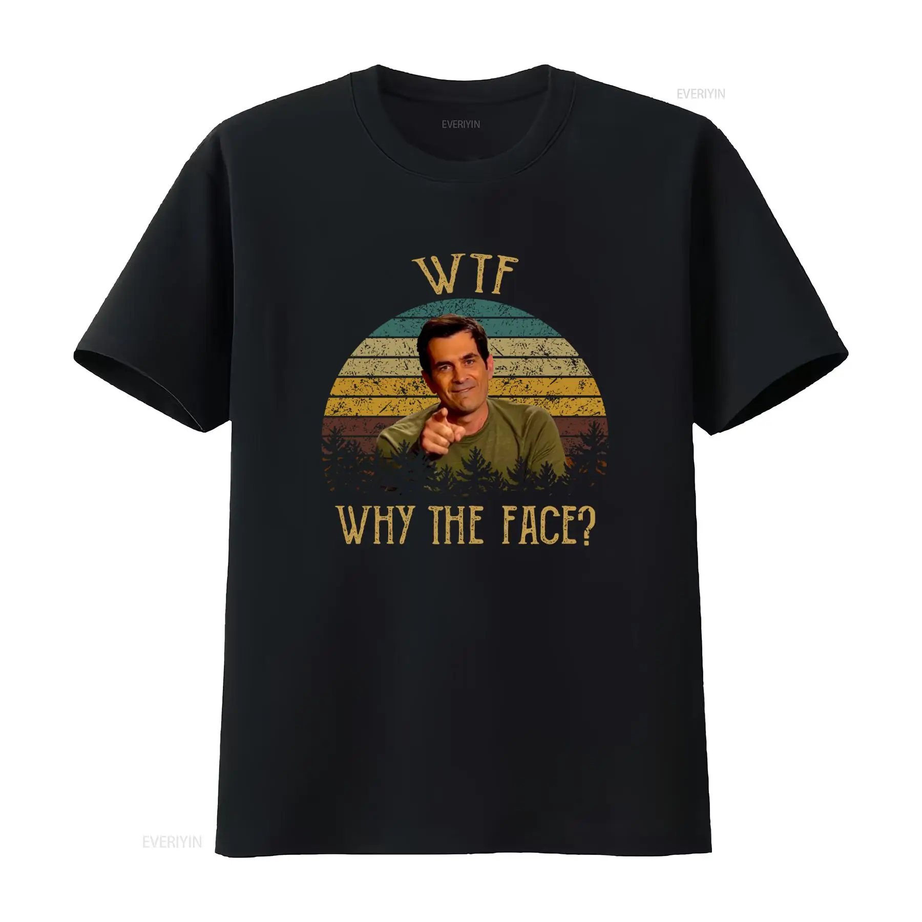 Face Wash Mens - Camiseta Phil Dunphy Wtf Why The