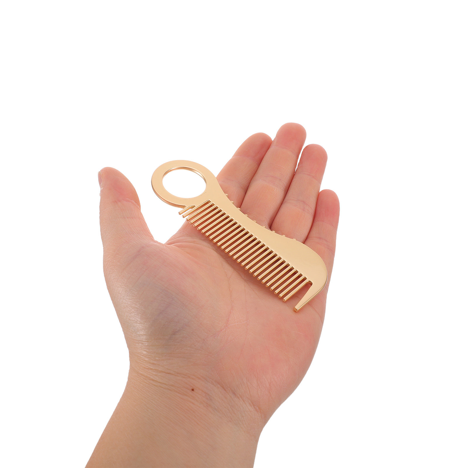 Comb Fine Tooth - Mini peine de bolsillo para hombre,
