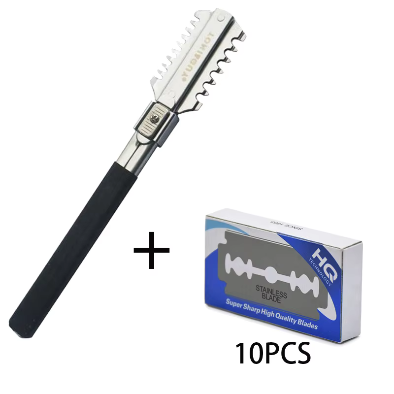 Cuchillas de afeitar de doble  - Men'S Grooming Scissors reseña y precio