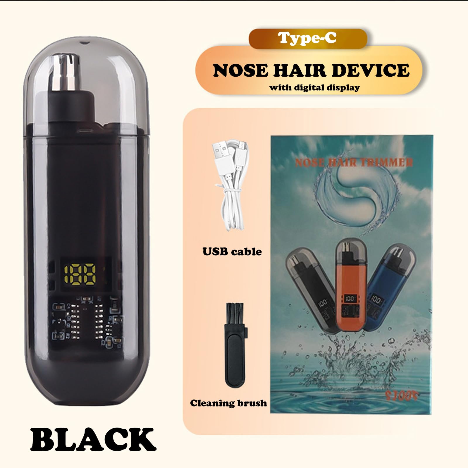 Recortador de vello de nariz y - Men'S Grooming Scissors reseña y precio
