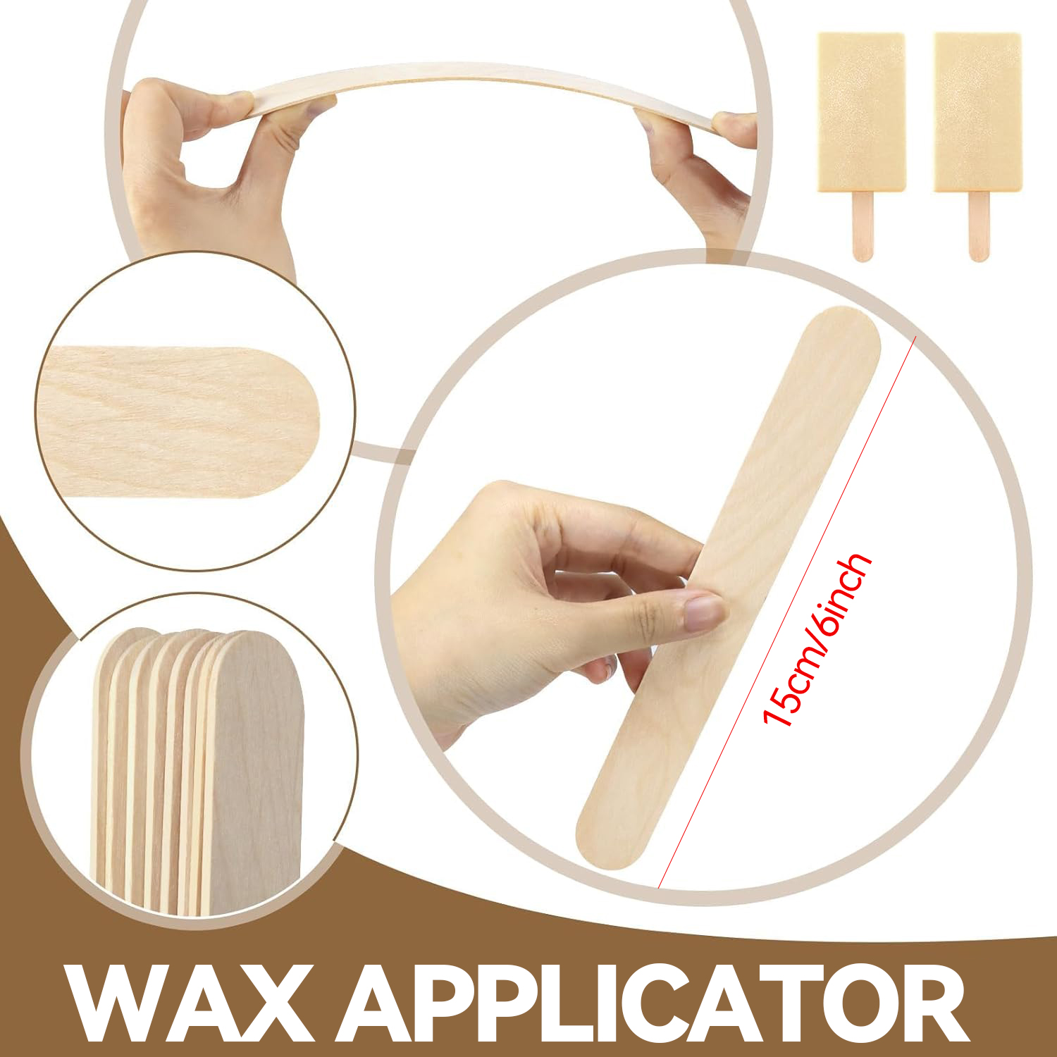 10 piezas de palitos desechabl - Hair Wax Stick reseña y precio