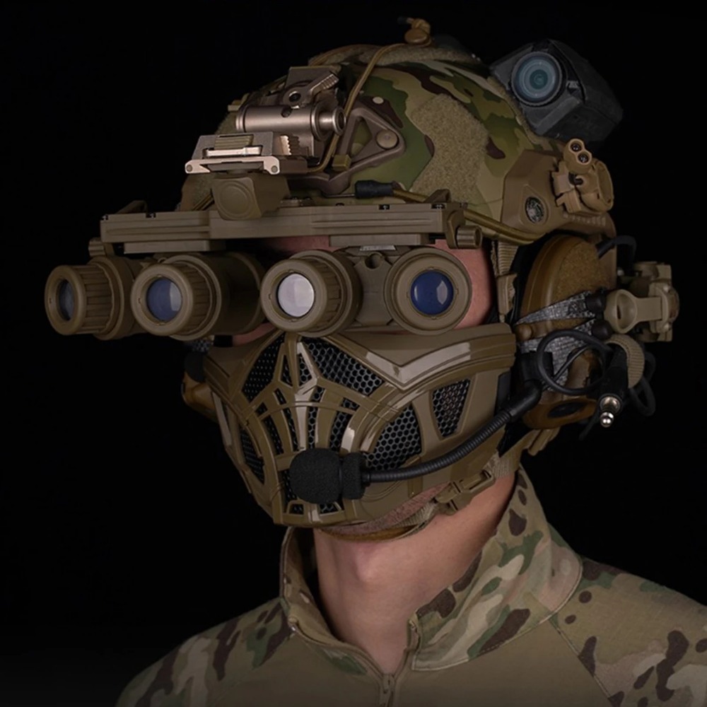 Máscara táctica Airsoft de med - Face Wash Mens reseña y precio