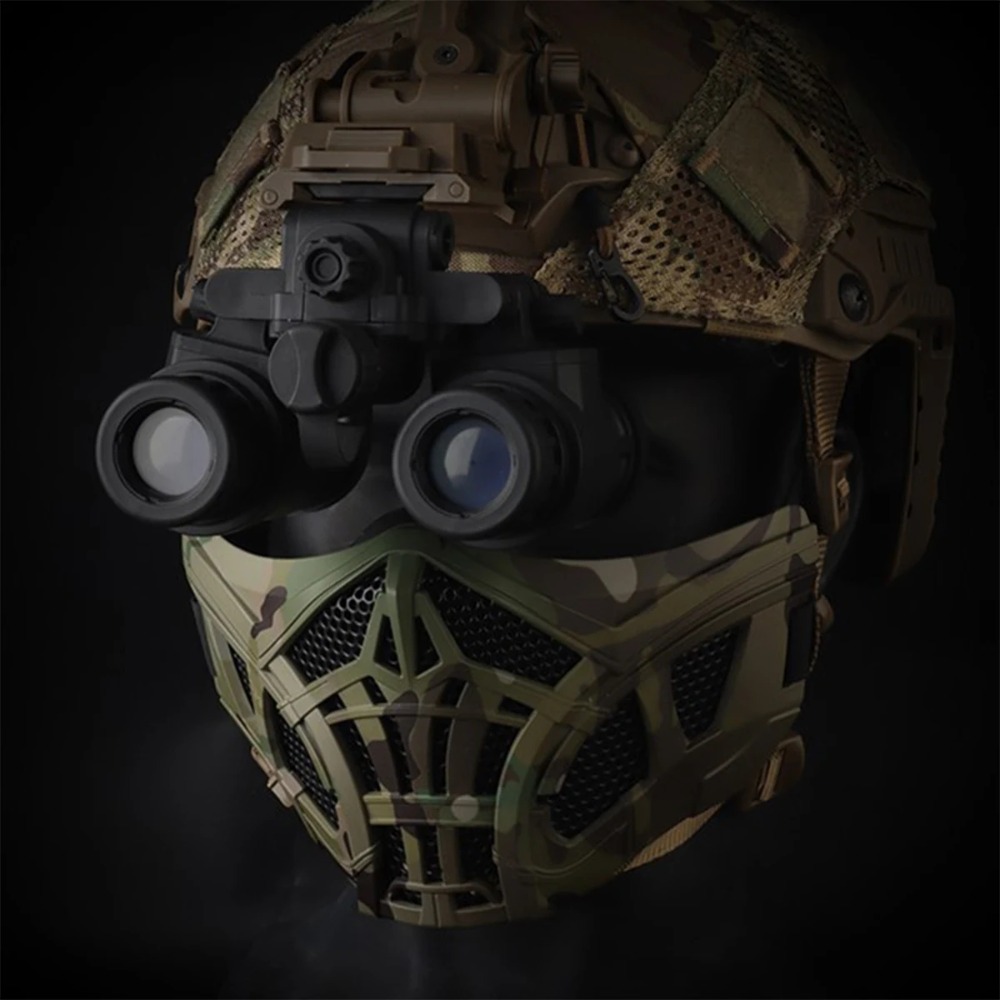 Máscara táctica Airsoft de med - Face Wash Mens reseña y precio