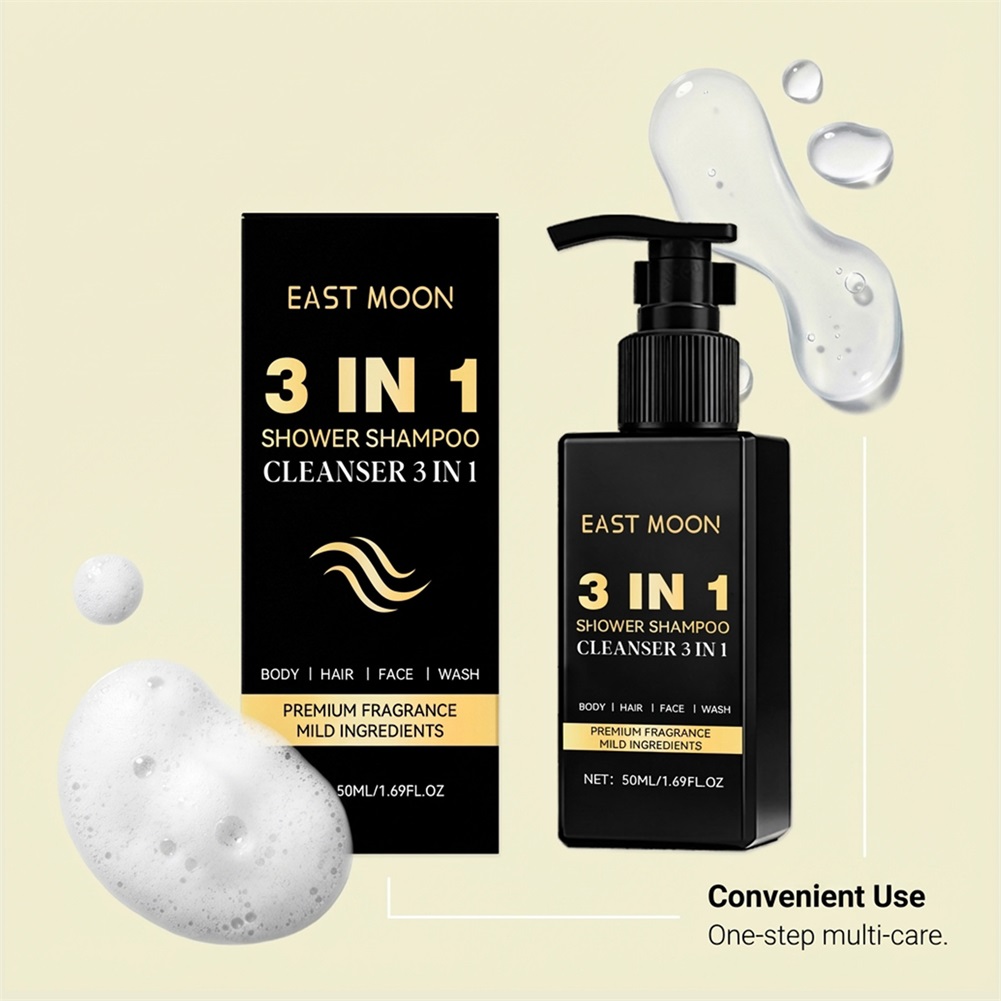 Champú 3 en 1 de 50ml, limpiad - Face Wash Mens reseña y precio
