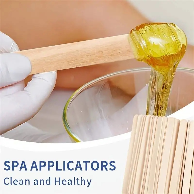 Espátula de madera desechable  - Hair Wax Stick reseña y precio