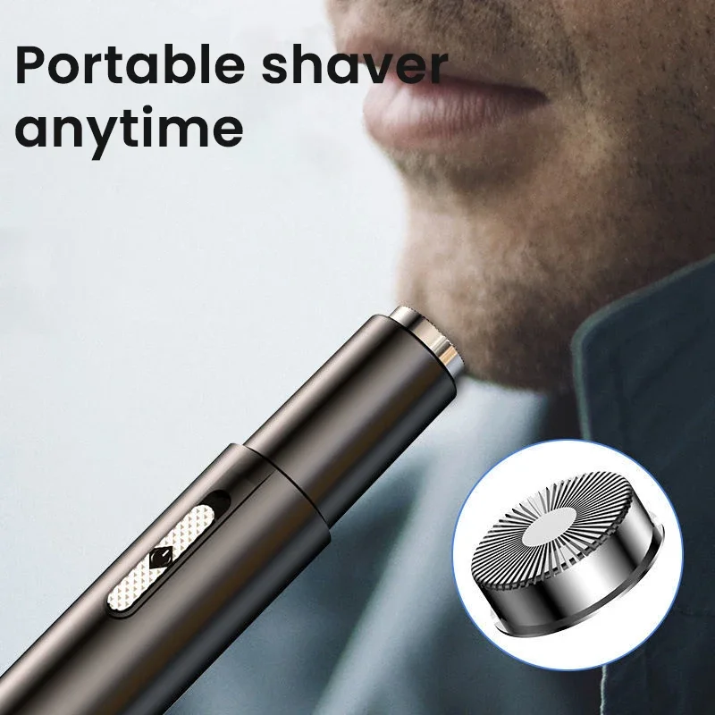 Recortador de vello nasal eléc - Men'S Grooming Scissors reseña y precio