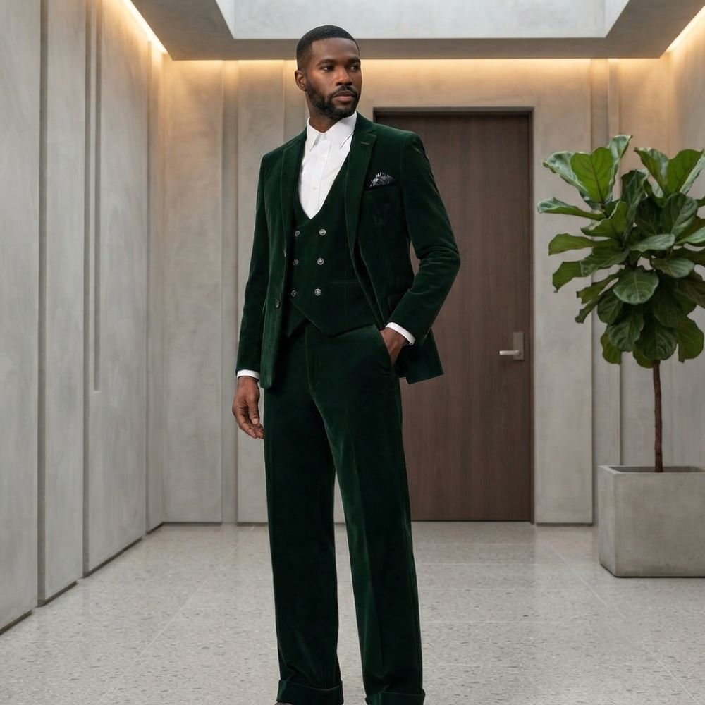 Trajes de Boda de Terciopelo p - Men'S Grooming Awards reseña y precio