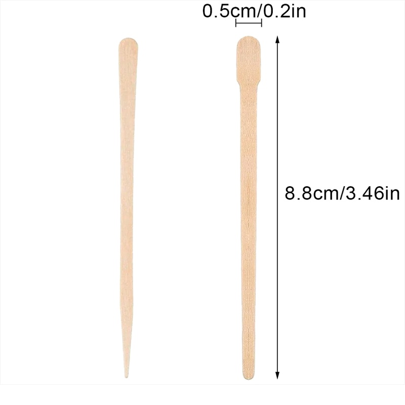 100 Espátulas de Depilación pa - Hair Wax Stick reseña y precio
