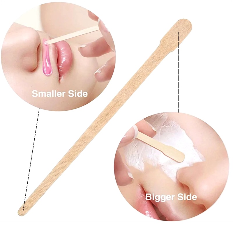 100 Espátulas de Depilación pa - Hair Wax Stick reseña y precio
