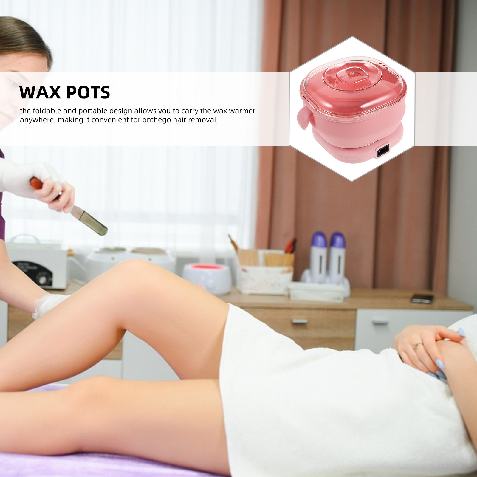 Calentador de Cera Plegable y  - Hair Wax Stick reseña y precio