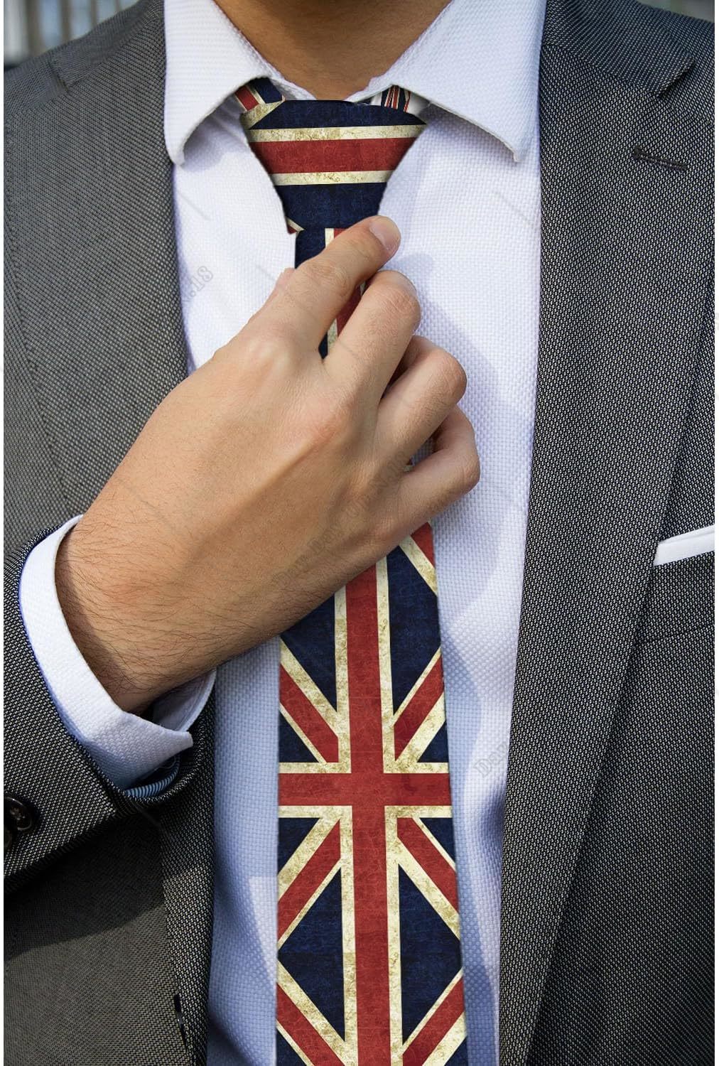 Corbata con bandera del Reino  - Men'S Grooming Uk reseña y precio