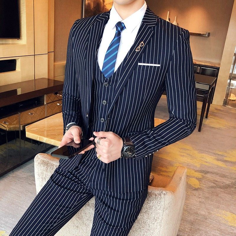 Blazer a Rayas Entallado para  - Men'S Grooming Uk reseña y precio