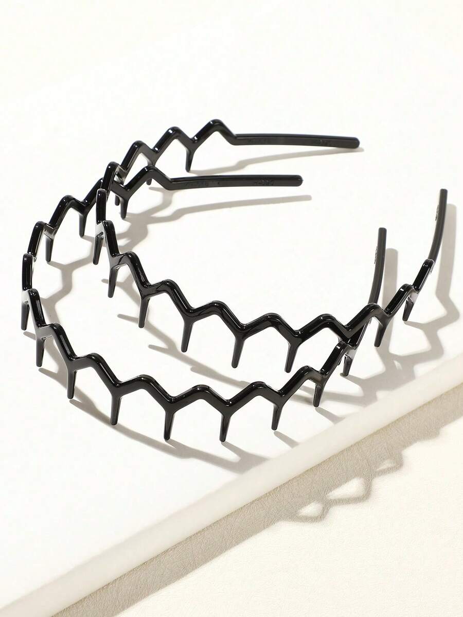 4 diademas negras con dientes  - Face Wash Mens reseña y precio
