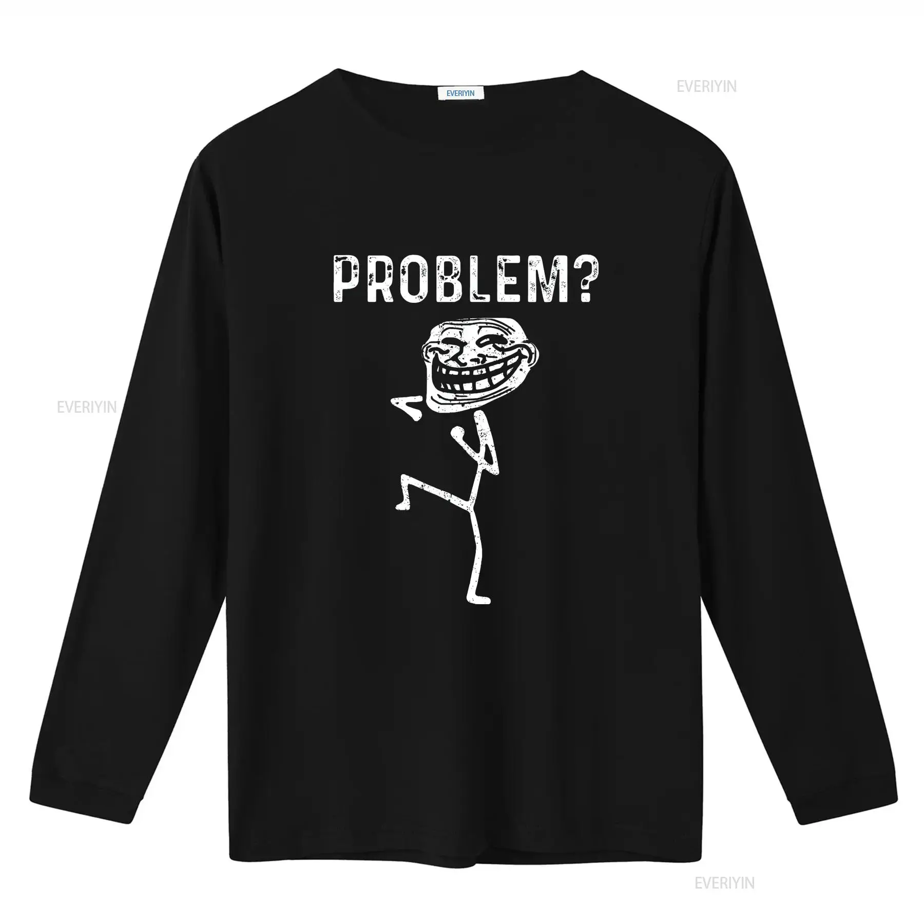 Troll Face Problem-Camiseta di - Face Wash Mens reseña y precio