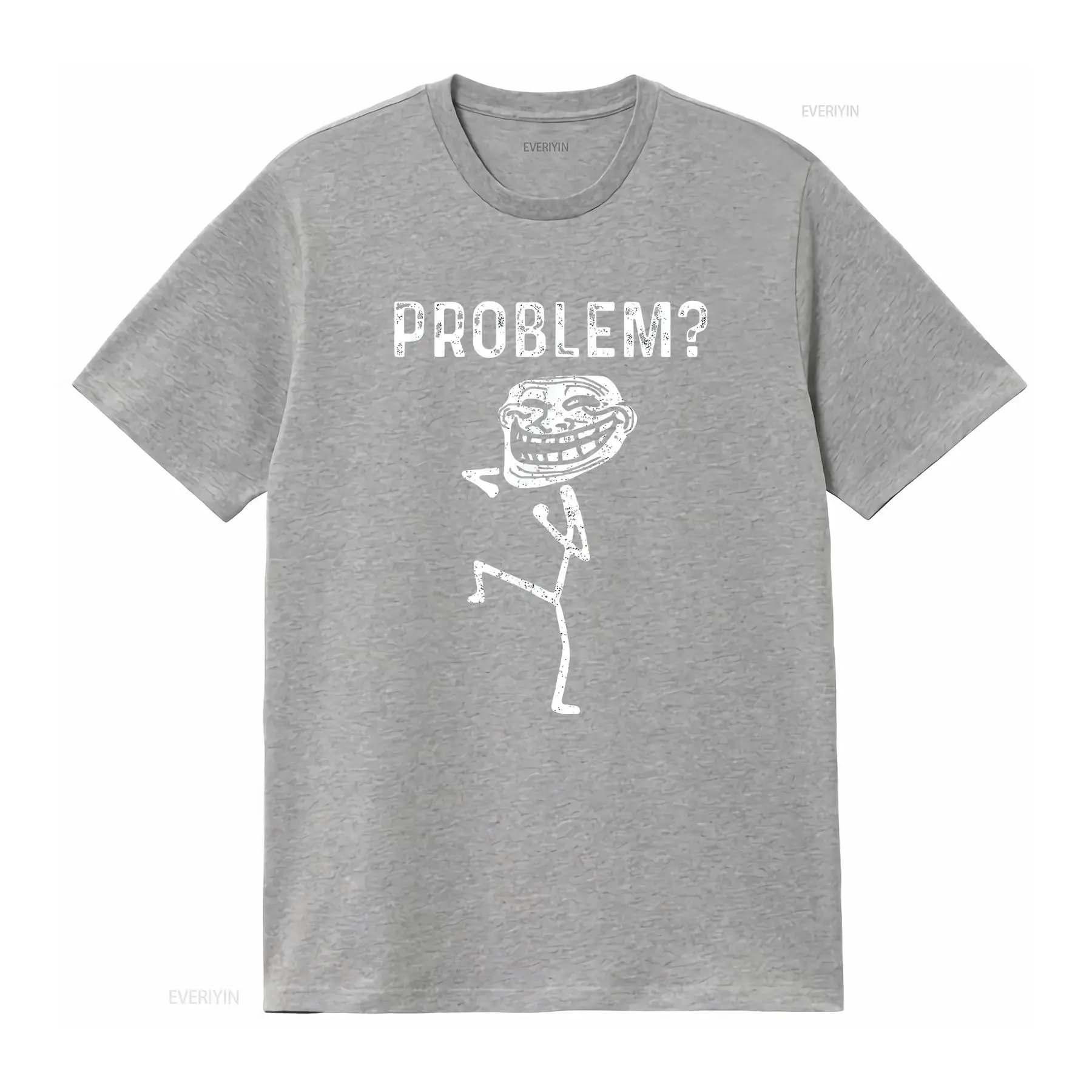 Troll Face Problem-Camiseta di - Face Wash Mens reseña y precio