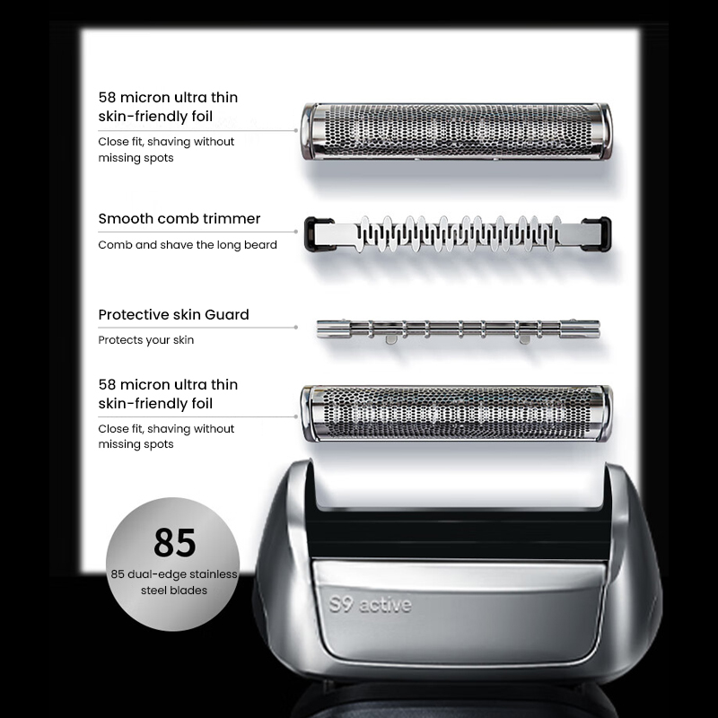 Afeitadora eléctrica Braun S9  - Men'S Grooming Uk reseña y precio