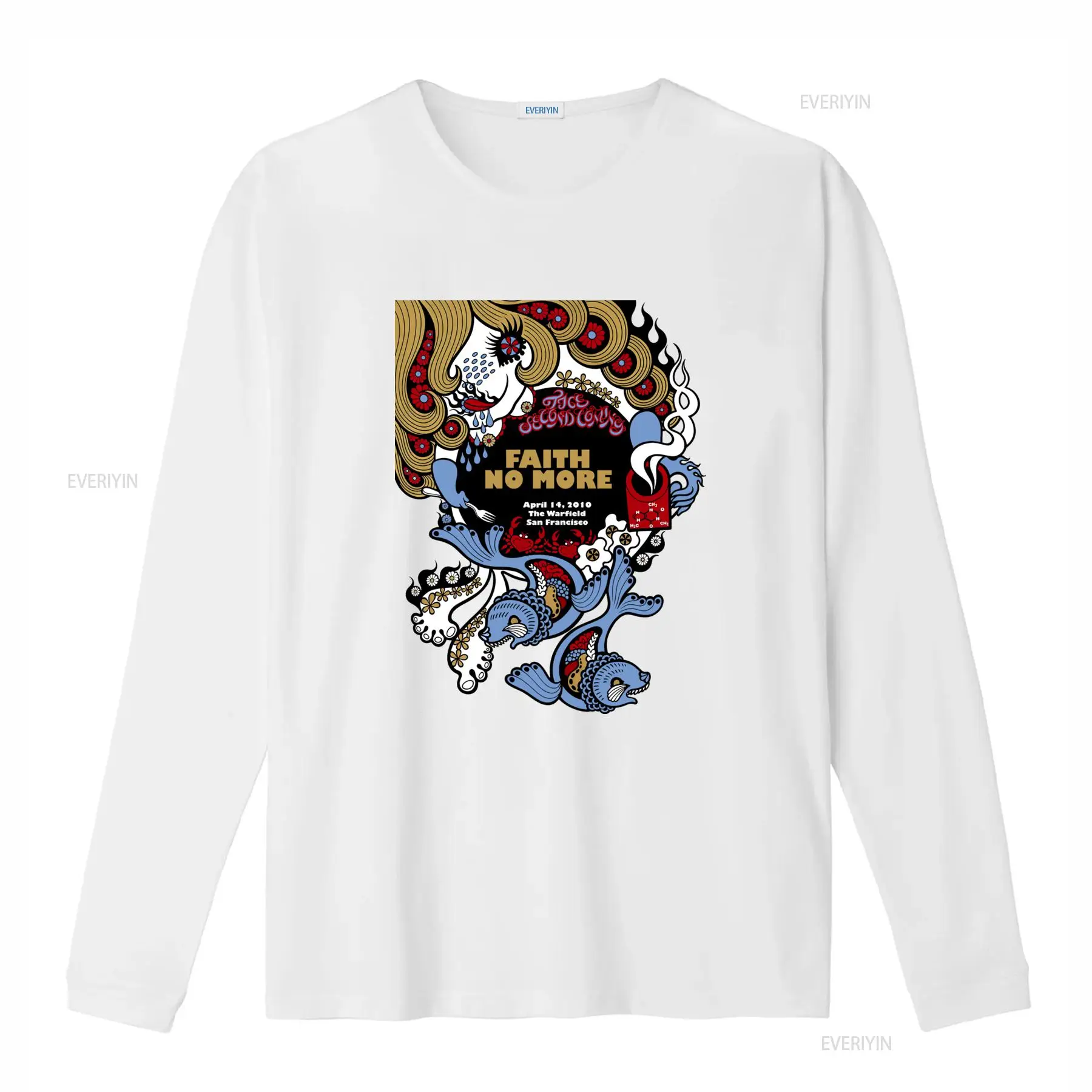 Camiseta Faith No More con est - Face Wash Mens reseña y precio